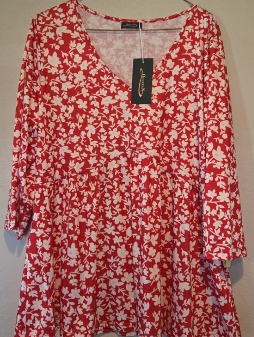 NEW With Tags Ofeefan Floral Top SIZE L